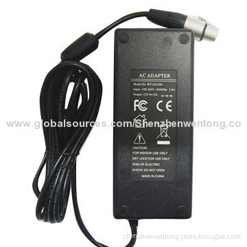 12V/12A adapter with auto air DC plug